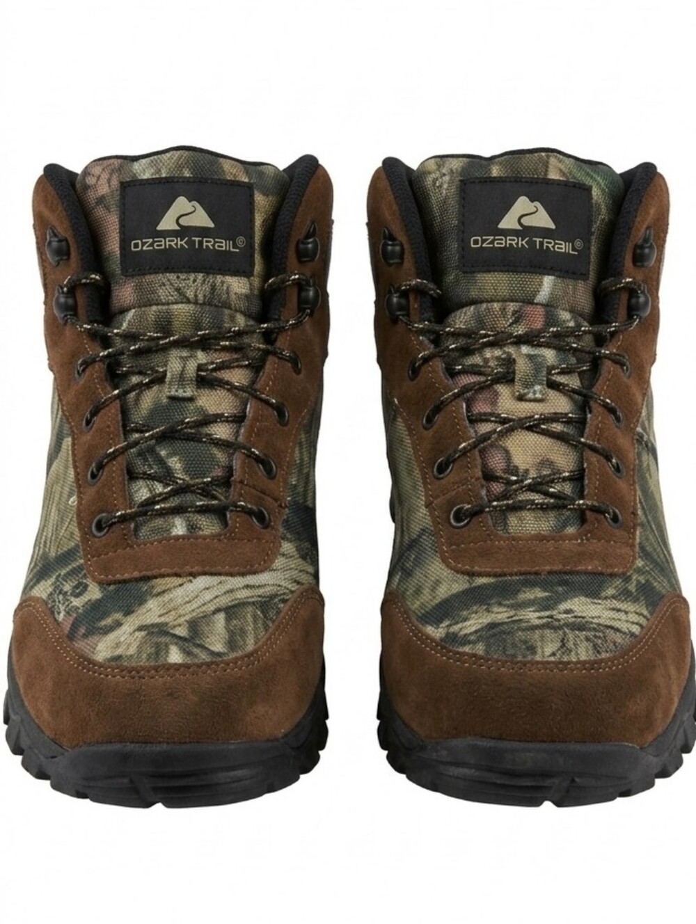 Ozark Trail Camo Hiking Boots – Men's Size 10